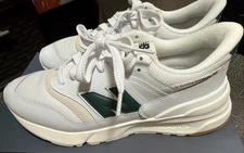 New Balance 997R White Green - Unisex - (M) Size 10/(W) Size 11.5 - U997RGA
