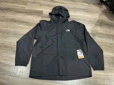 The North Face Mens Resolve 2 Waterproof Jacket Black Sz XL NWT (A20)