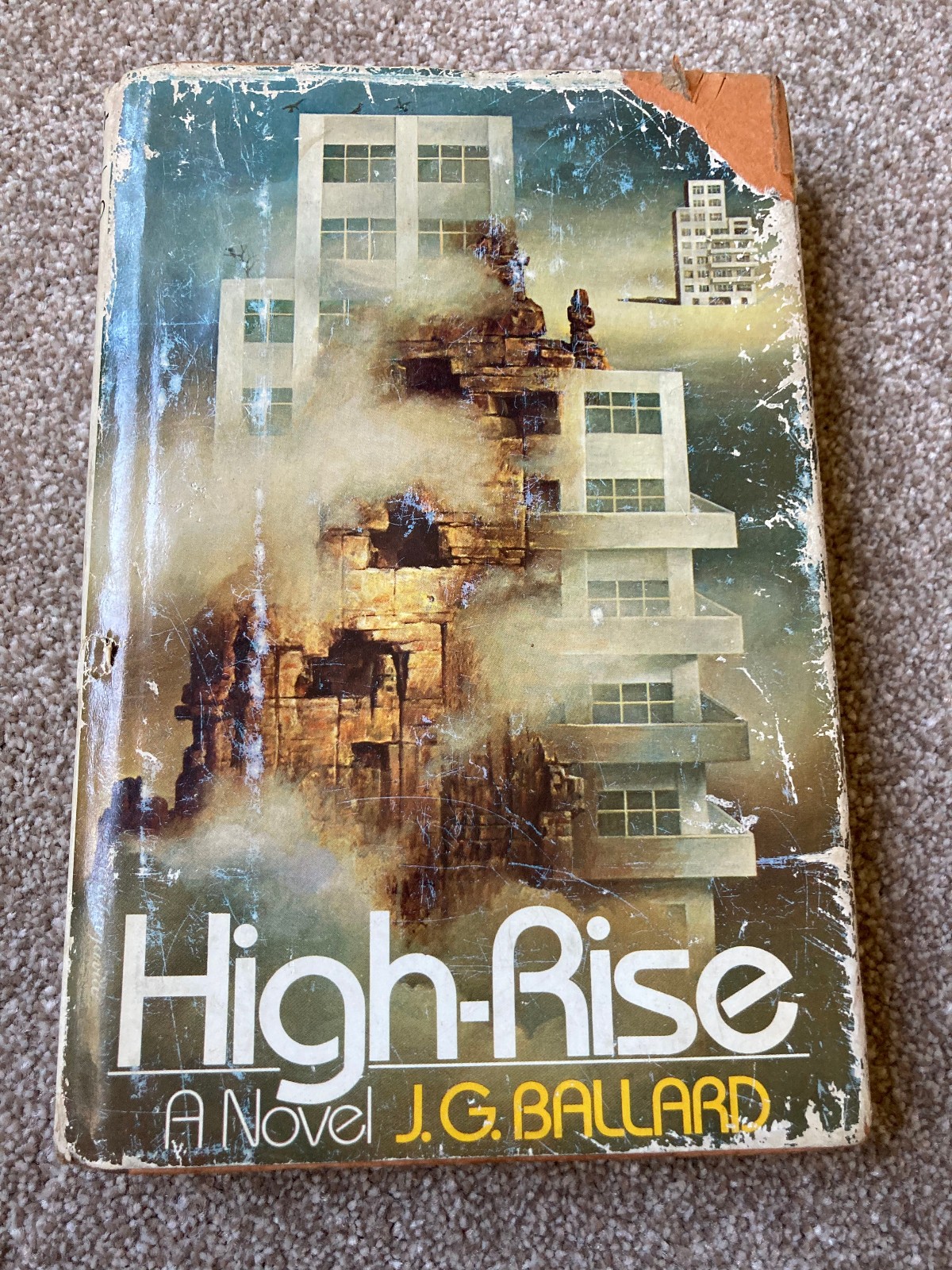 High Rise by J. G. Ballard (1977 hardcover US first edition)