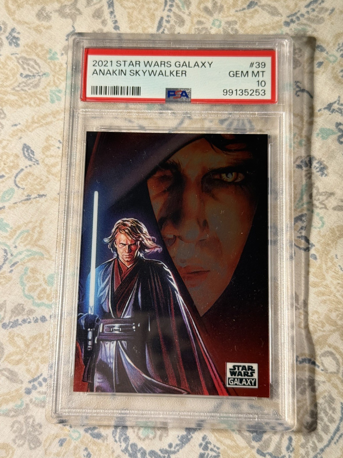2021 Topps Star Wars Galaxy Anakin Skywalker #39 PSA 10