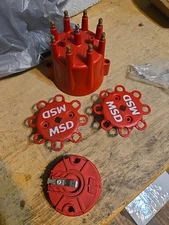 Gm MSD Distributor Cap and Rotor PARTS MSD/GM V8  USED