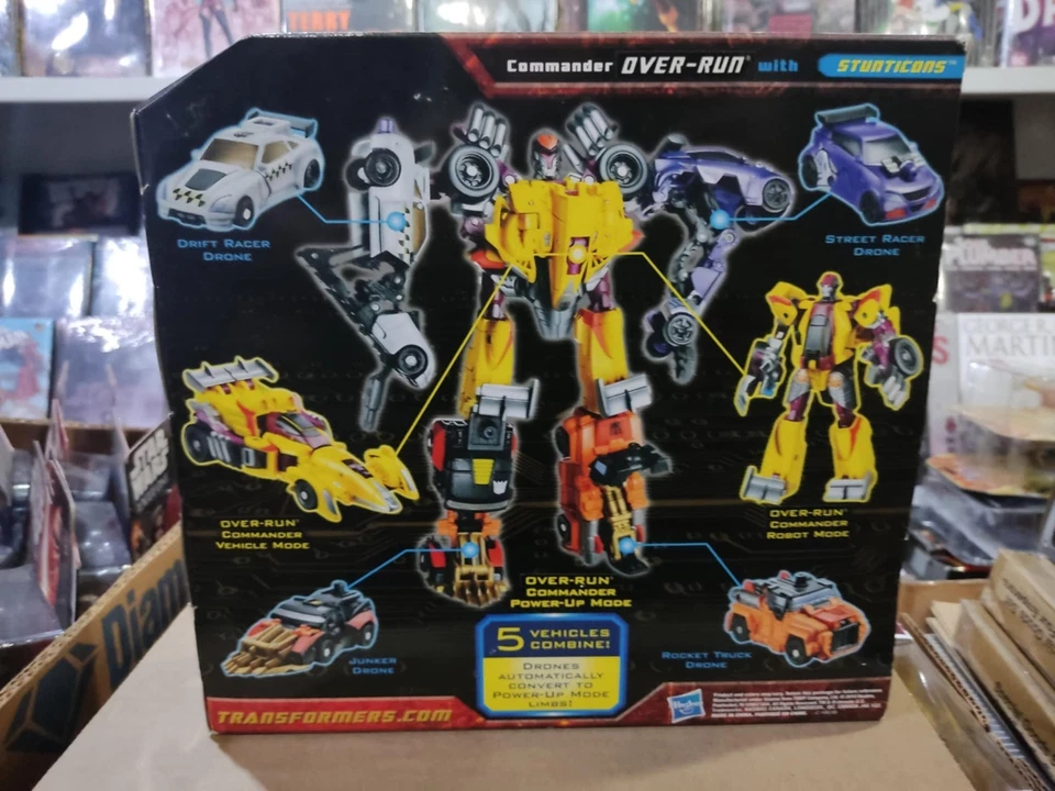 Transformers Power Core Combiners Commander Over-Run w Stunticons NEW - Image 3 of 4