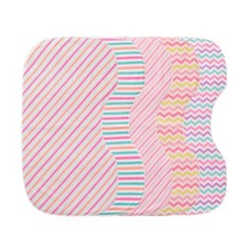 5 PCS Baby Burp Cloths Soft Absorbent Unisex Easy To Use Spitting Rags