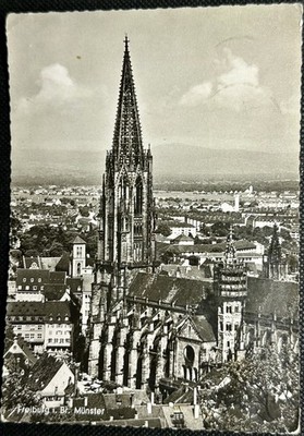 Postcard Freiburg I. BR. Münster/Germany 1331