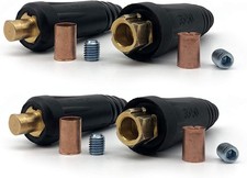 RX WELD Welding Cable Quick Connector Pair DINSE-Style 200Amp-300Amp 4- 1 35