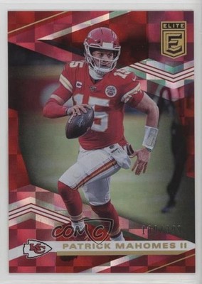 2020 Panini Donruss Elite Red 180/399 Patrick Mahomes II #1 0d94