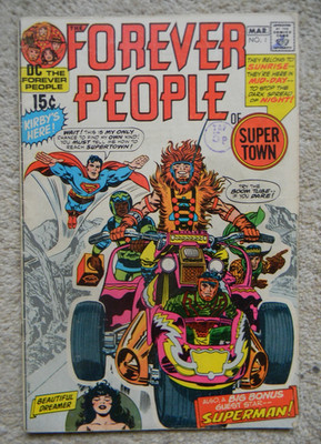 THE FOREVER PEOPLE #1 - DC Comics - Mar 1971 - written / drawn by Jack Kirby
