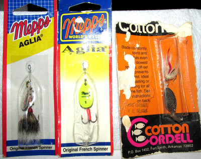 # 285 - Mepp Spinners & Cotten Cordell Spinner - Qty 3