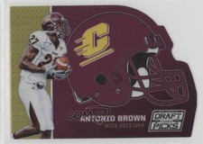 2016 Panini Prizm Collegiate Draft Picks Helmet Die-Cuts Antonio Brown #7 j1d