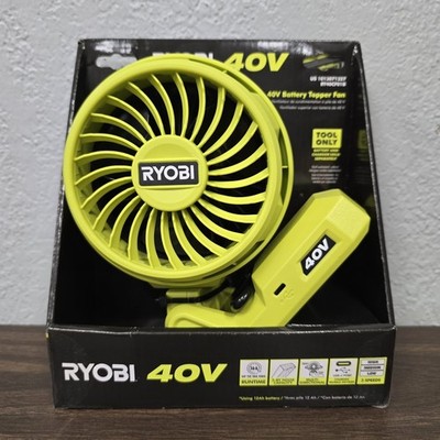 Ryobi 40V Cordless Battery Topper Fan (TOOL ONLY) RY40CF01B