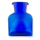 Blenko Glass 384 Water Bottle Cobalt Blue Double Spout Pitcher Vase MCM 8.5"