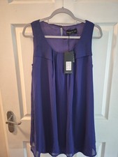 Maggie + Me Purple Shift Dress Womens UK Size M (12-14) New with Tags
