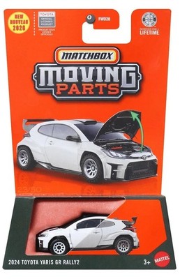 Matchbox 2024 Toyota Yaris GR Rally2 #23 Moving Parts 2026 Case N