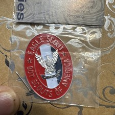 BSA, 2011 Eagle Scout Hiking Staff Medallion NEW in Package Includes Nails