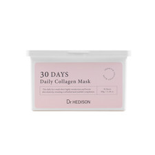 [Dr. HEDISON] Paquete de 30 días de mascarilla diaria de colágeno 30 hojas, K-beauty