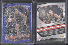 2025 Panini Prizm WNBA #86 Bria Hartley Blue Velocity Prizm