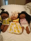 Lot Of 3 CPK Cabbage Patch Kids Dolls 2004, 2011,2012