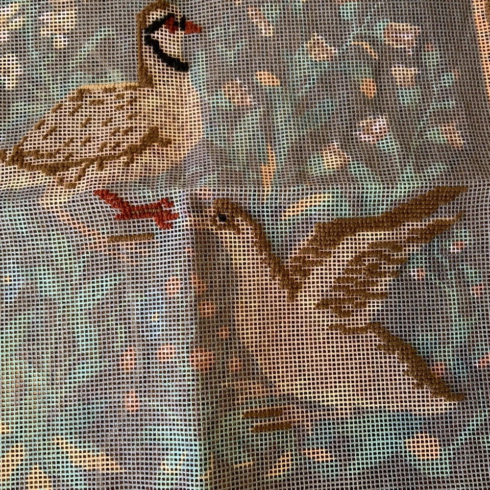 "Kit de punta de aguja de perdiz It's Pointe to Point Museum Fine Art Tapiz 4504 12""" Foto 3 de 4