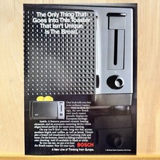 1989 Bosch Cool Touch Toaster Vintage Print A...