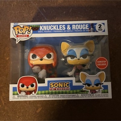 Funko Pop! Vinyl: Sonic the Hedgehog - Knuckles & Rouge 2 Pack GameStop Exclusi 