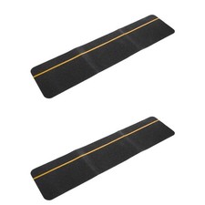  2 Pieces Stair Mats for Carpet Steps Anti-slip Traction Tape Outdoor Grip