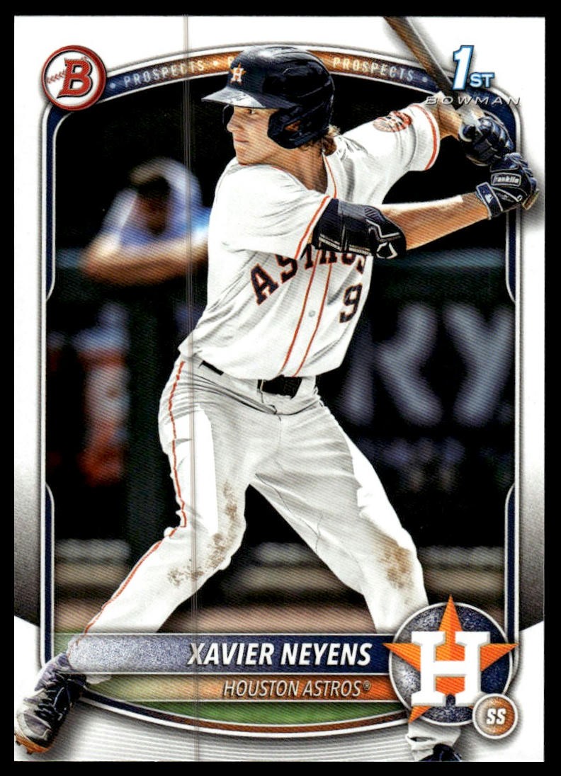 2025 Bowman Draft #BD-2 Xavier Neyens