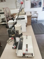 Tabletop Imperial Electric Paper Drill, Model 25, Great Condition.