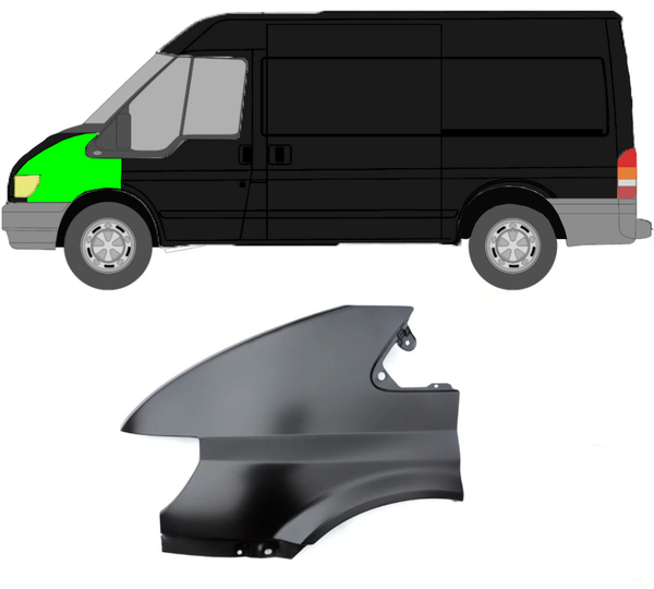 KotflüGel FüR Ford Transit 2000 - 2006 Vorne Links-image