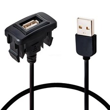 USB Port Car Charger Power Outlet Dash Panel Mount For Toyota Tacoma Hilux 05-14