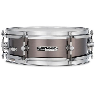Pearl M80 Brushed Pewter Snare Drum 12 x 4 in