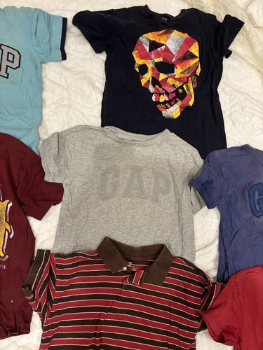 Lot of 9 Gap Kids Shirts (Size M) & Shorts (Size 8) - Picture 5 of 6