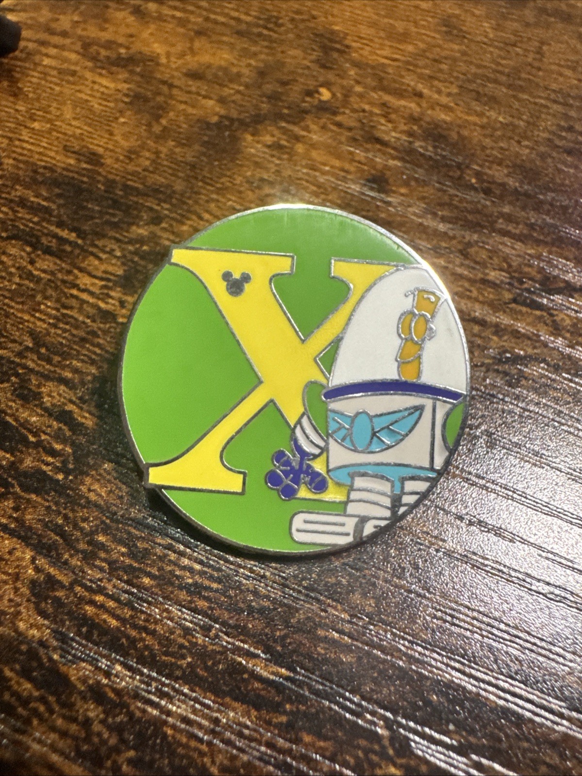 Disney Pin Hidden Mickey Alphabet  X Pin XR 2009