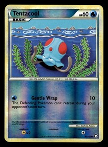 Tentacool 80/102 Reverse Holo HGSS Triumphant Pokemon Card