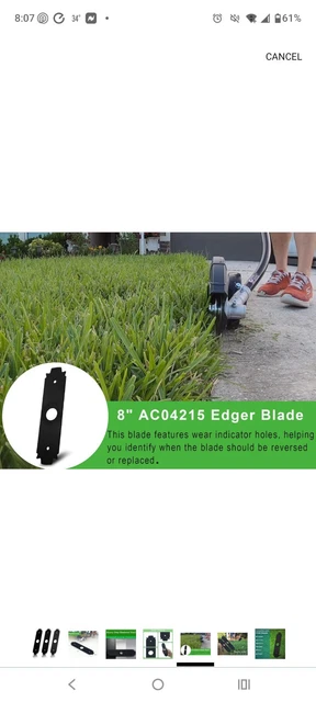 Ryobi Edger Blades - 3 Pack