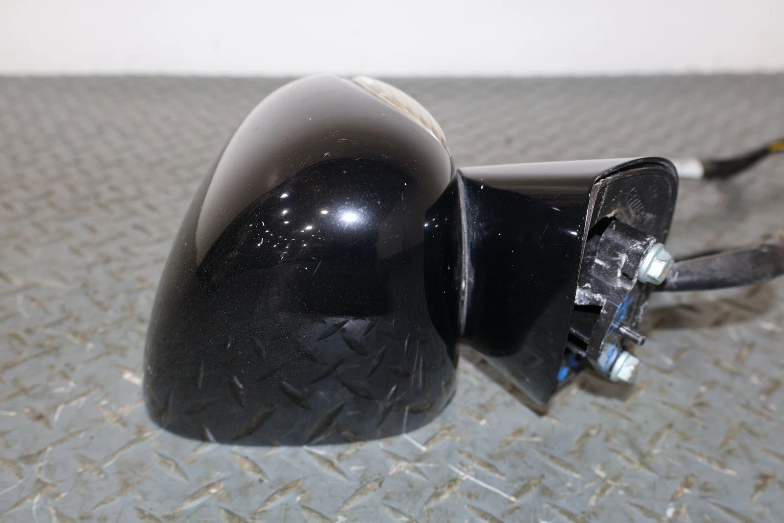 06-12 Bentley Flying Spur Left LH Power Door Mirror (Black Respray) Tested
