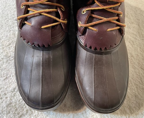 SCHNEE’s Bozeman Montana Mens Sz 14M Brown Leather Insulated Hunting boots W Box - Picture 5 of 20