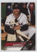 2019 Choice Albuquerque Isotopes Brian Mundell 1lq2