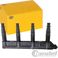 Hella ZÜNdspule 6-POL. Passend FüR 1.4 16V Citroen C2 C3 C4 Peugeot 206 307 1007