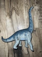 1988 The Carnegie Safari Collection Brachiosaurus Dinosaur Solid Rubber Plastic