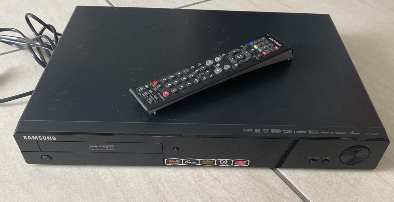 dvd samsung dvd-sh873 Recorder Registratore