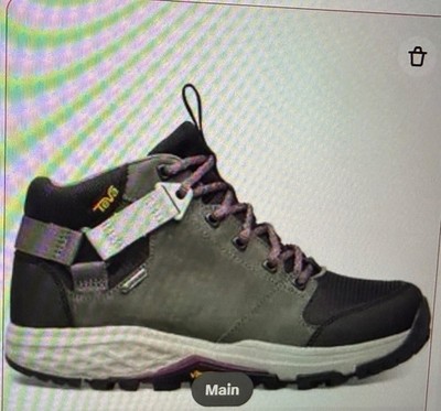 Teva Grandview GTX Dark Shadow Gore Tex Hiking Shoes Womens Size 9.5 *NIB*