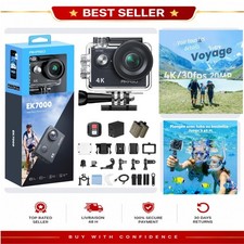 AKASO EK7000 Caméra Sport 4K 20MP WiFi Étanche 40M avec Stabilisateur
