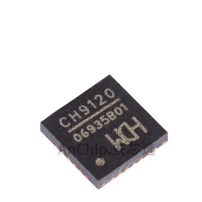 10 Piece Set Ch9120 QFN-28 Network Serial Port Pass-through Chip