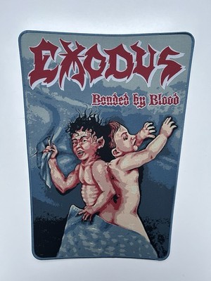 EXODUS BACKPATCH RÜCKENAUFNÄHER PATCH SODOM CORONER SLAYER MEGADETH TESTAMENT