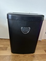 ProAction 12 Sheet Cross Cut Shredder Bin Shreds Paper Card CD High Security