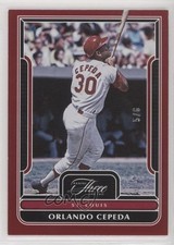 2023 Panini Three and Two FOTL FOTL Red 5/6 Orlando Cepeda #5 HOF 3a1