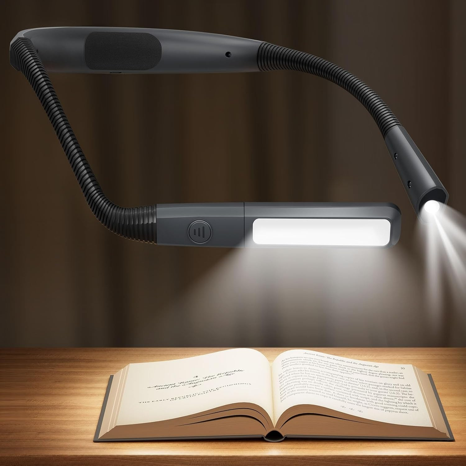 Lampada Collo Anti-Luce Blu | Protezione Occhi per Lettura Notturna
