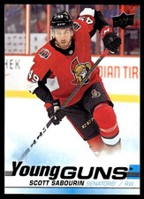 2019-20 Upper Deck Young Guns Scott Sabourin Rookie Ottawa Senators #220