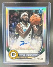 2025-26 Bowman #BCA-JK Jarace Walker Auto Chrome Refractor /499
