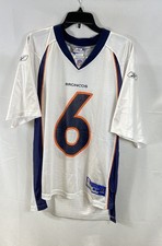 Reebok NFL Men's Denver Broncos Jay Cutler #6 Jersey White Size S